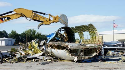 aircraft and engine recycling th