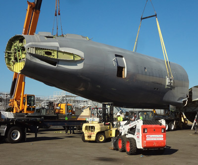 special fuselage cuts and modifications th